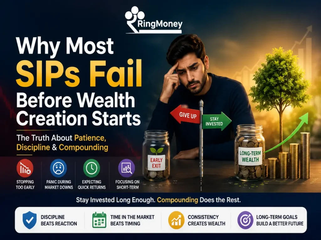Why Most SIPs Fail Before Wealth Creation Starts