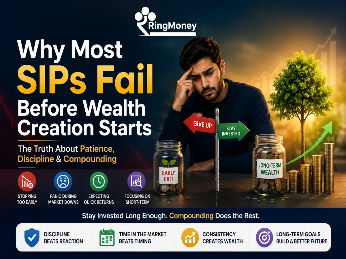 Why Most SIPs Fail Before Wealth Creation Starts