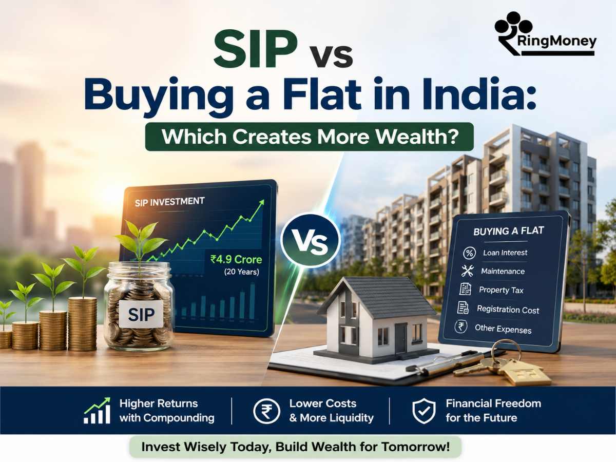SIP vs Buying a Flat in India: Which Creates More Wealth?