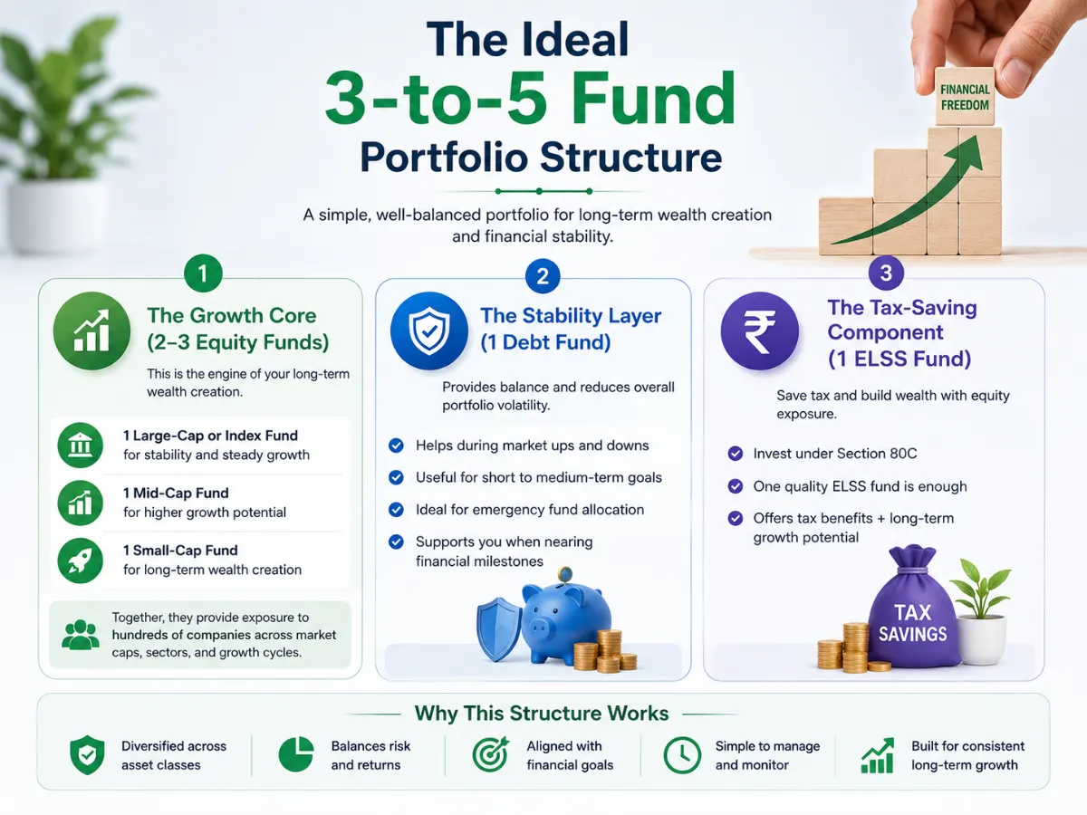 The Ideal 3-to-5 Fund Portfolio Structure
