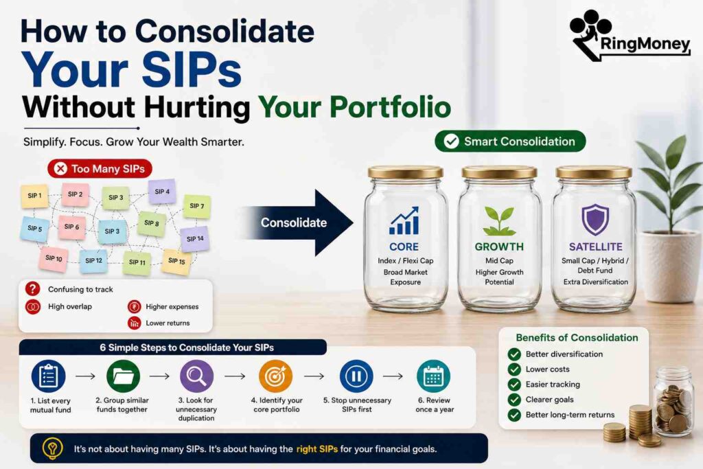 How to Consolidate Your SIPs Without Hurting Your Portfolio