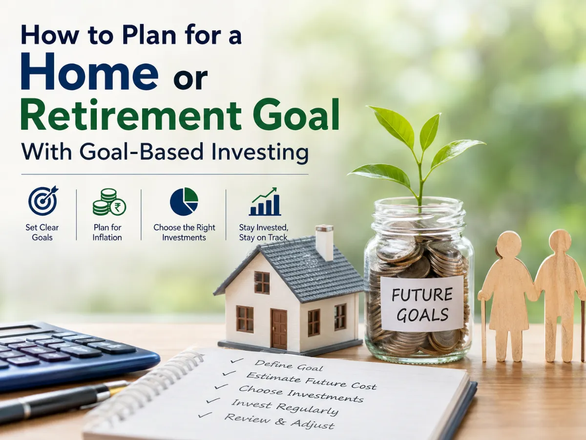 How to Plan for a Home or Retirement Goal With Goal-Based Investing
