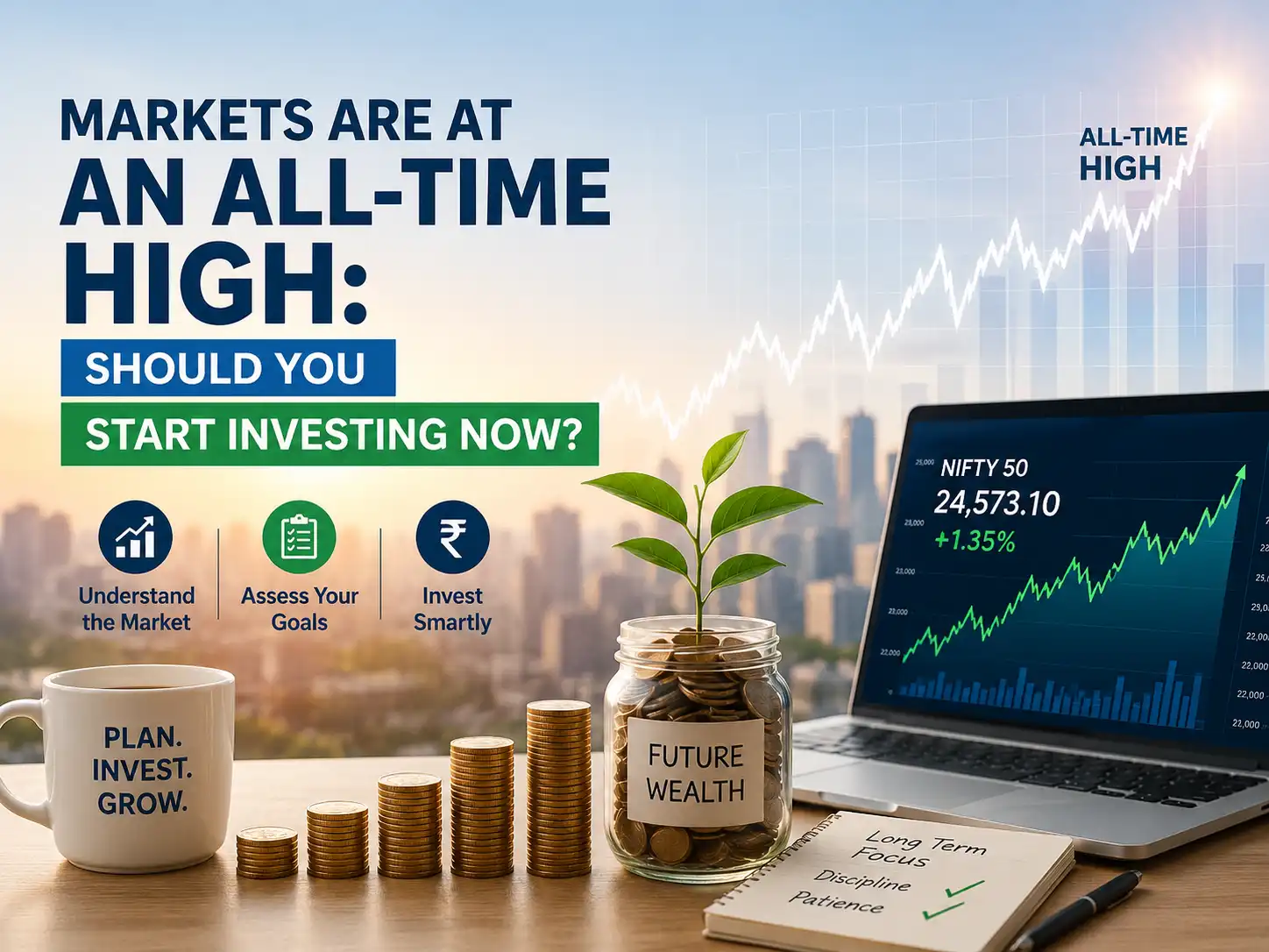 Markets Are at an All-Time High: Should You Start Investing Now?