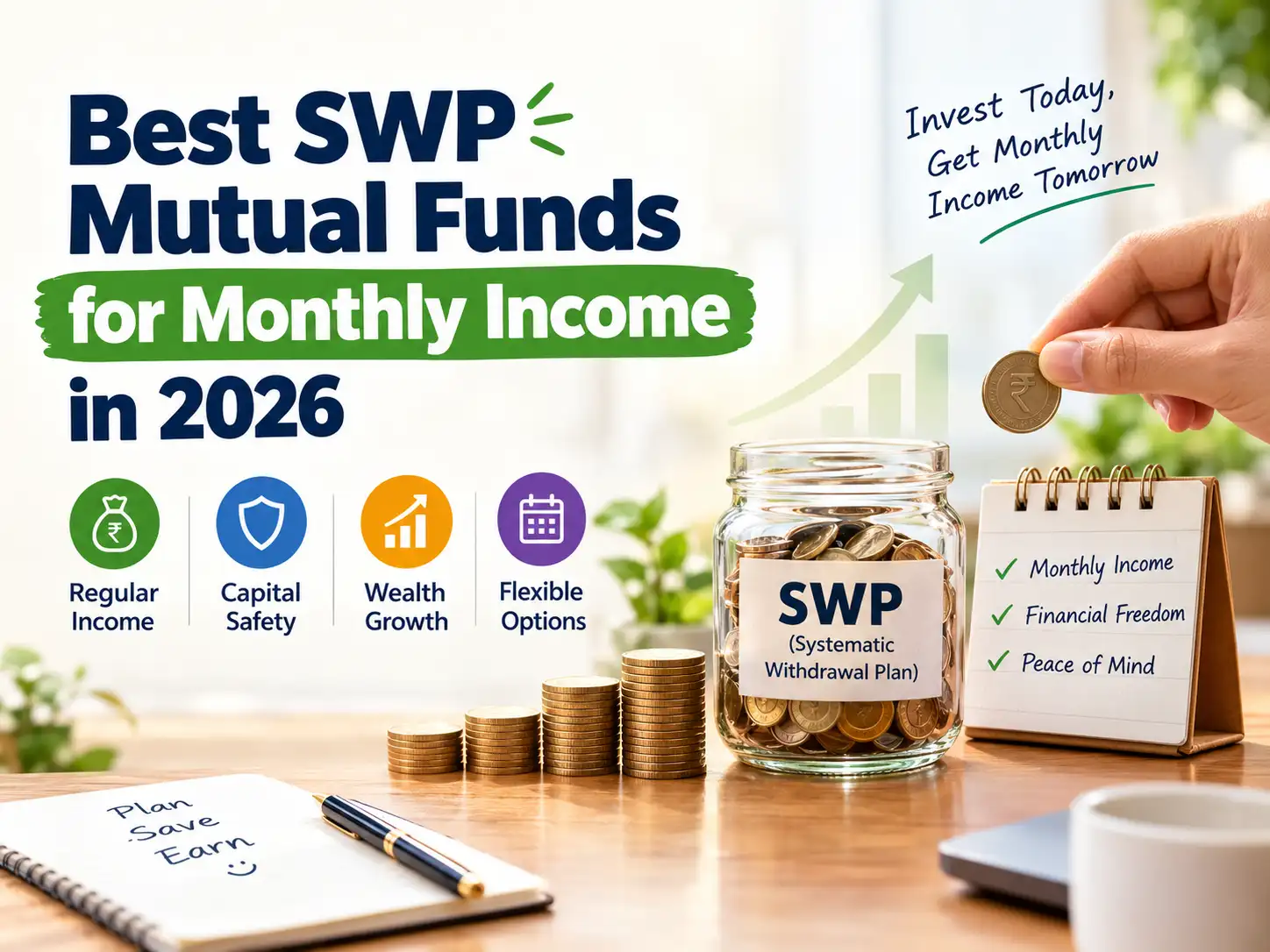 Best SWP Mutual Funds for Monthly Income in 2026