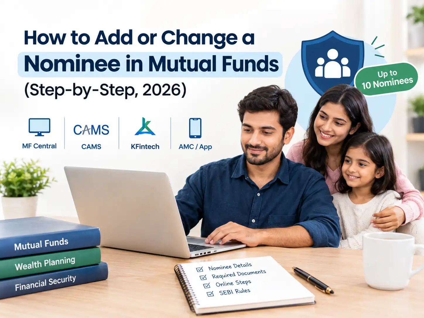 How to Add or Change a Nominee in Mutual Funds (Step-by-Step, 2026)