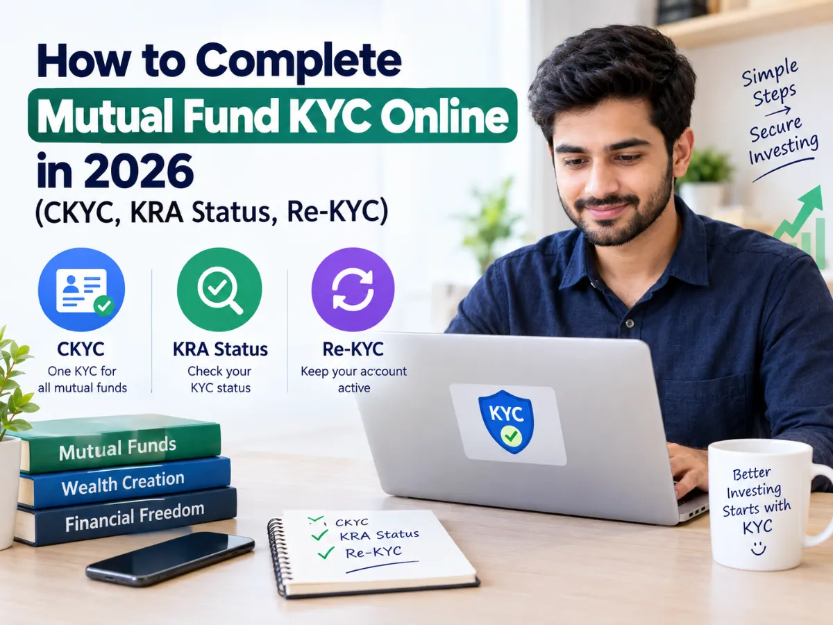 How to Complete Mutual Fund KYC Online in 2026 (CKYC, KRA Status, Re-KYC)