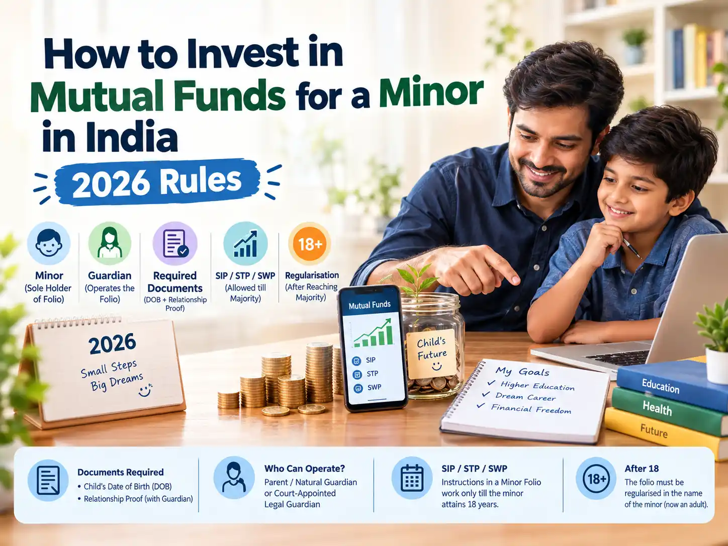 How to Invest in Mutual Funds for a Minor in India (2026 Rules)